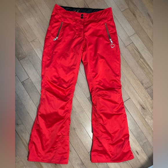 Obermeyer Pants - Obermeyer “Lennox” Ski Pants size 2 bright cherry red